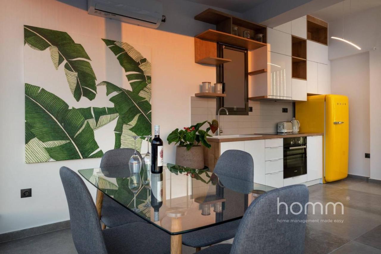 Ferienwohnung 59M² Homm Loft- Penthouse With Acropolis View,2Ppl Athen Exterior foto