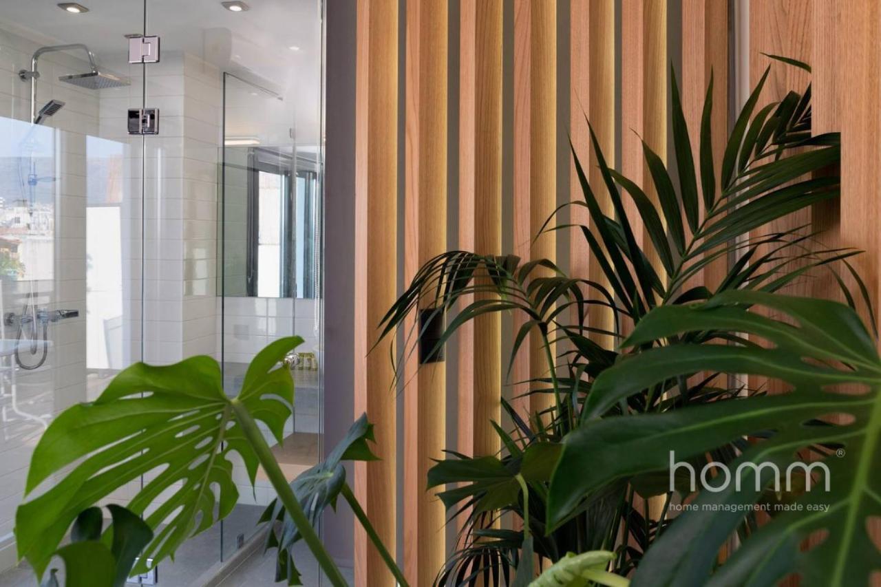 Ferienwohnung 59M² Homm Loft- Penthouse With Acropolis View,2Ppl Athen Exterior foto